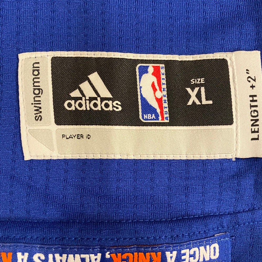 Adidas Porzingis NY knicks Jersey youth XL - Picture 6 of 7